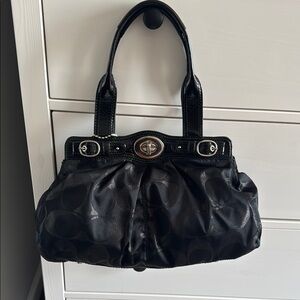 Coach Black Shoulder Bag